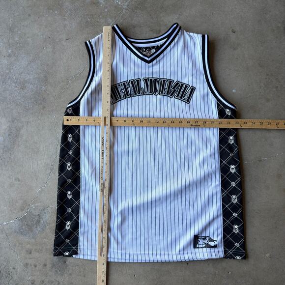 VINTAGE Y2K GRUNGE METAL MULISHA BASKETBALL JERSEY SKATER PUNK FITS MENS LARGE - Picture 6 of 6
